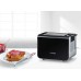 VÝPRODEJ Bosch Styline Compact toaster (860W/Černá) TAT8613 ROZBALENO!!