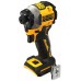 DeWALT DCF850D2T Aku rázový utahovák 1/4" (205Nm/18V/2x2,0Ah) kufr Tstak