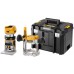 DeWALT DCW604NT Aku kombinované frézka XR (18V/8mm/bez aku) kufr Tstak