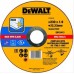 DeWALT DT20540 Řezný kotouč na kov 125 mm (100 ks, 1,0 mm, otvor 22,23 mm)