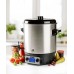 DOMO Zavařovací hrnec nerezový s LCD - 2 otvory - plast kohout (27 l / 2000W) DO42328PC