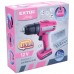 EXTOL LADY vrtací šroubovák aku, růžový, 12V Li-ion, 1500mAh 402402