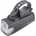 EXTOL LIGHT světlo bílé na kolo 350lm, USB nabíjení, klakson, 5W LED 43137