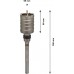 BOSCH SDS-max-9 Dutá vrtací korunka, 68 x 80 x 160 mm F00Y145194