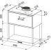 Franke FMA MODULAR F60 BK MATT Odsavač -matná černá 335.0706.646