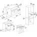 Franke Smart Linear FSL 86 H BK Vestavná trouba, Černé sklo 116.0609.447