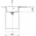 Franke Centro CNG 611-78 TL/2, 780x500 mm, fragranitový dřez, Pískový melír 114.0637.514