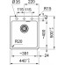 Franke MRG 610-39 FTL Dřez, Onyx 440x500, sifon 114.0661.451