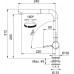 Franke FN 5351.901 ACTIVE TWIST Kuchynská baterie, Matná černá 115.0669.769