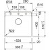 Franke Maris MRG 610-52 RTL, 560x510 mm, Fragranitový dřez, Šedá břidlice 114.0718.778
