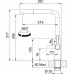 Franke FS 2842.901 MARIS SLIM Kuchyňská baterie, matná černá 115.0728.394