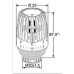 HEIMEIER termostatická hlavice K bílá, 6000-09.500