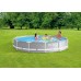 INTEX PRISM FRAME Kulatý bazén 366 x 76 cm s kartušovou filtrací 12V 26712GN