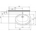 KOLO Varius umyvadlo asymetrické 80x51 cm levé Reflex K31781900