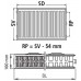 Kermi Therm Profil-Kompakt deskový radiátor 22 200 / 600 FK0220200601NXK