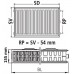 Kermi Therm Profil-Kompakt deskový radiátor 33 200 / 2000 FK0330202001NXK