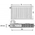 Kermi Therm X2 Profil-V deskový radiátor 22 900 / 1600 FTV220901601L1K