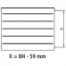 Kermi Therm X2 LINE-K kompaktní deskový radiátor 10 505 x 2005 PLK100502001N1K