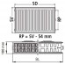 Kermi Therm X2 Profil-Kompakt deskový radiátor 22 900 / 1400 FK0220914