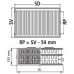 Kermi Therm X2 Profil-kompakt deskový radiátor 33 600 / 500 FK0330605