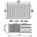 Kermi Therm X2 Profil-kompakt deskový radiátor 33 500 / 400 FK0330504