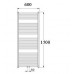 KORALUX LINEAR Exclusive - M koupelnový radiátor KLXM 1500.600 chrom KLX15000600M27