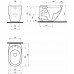 KOLO Ego by Antonio Citterio stojící klozet s hlubokým splachováním, 6l, odpad vodorovný K13000000