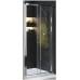 KOLO Geo-6 posuvné dveře 100 cm do niky nebo k boční stěně, čiré/stříbrná GDRS10222003
