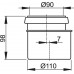 ALCAPLAST Redukce komplet 90/110 M907