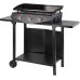 MEVA plynový gril Plancha 7,5 kW, 65x34cm se 3 hořáky UGP19001