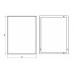 SAPHO WEGA PCM001 Zrcadlo 60x80cm, nerez