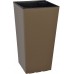 PLASTKON In- & Outdoor květináč Elise lesk 30 cm taupe