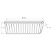 PLASTKON Samozavlažovací truhlík Garden Flor 80 cm hnědá