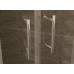 RONAL PLSR Pur Light S čtvrtkruh, posuvné dveře, 90-120cm,R 50cm, aluchrom/sklo čiré PLSR50SM15007