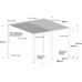 Riwall PRO RMBP 13 x 10 Anthracite - bioklimatická pergola ( 4 x 3 ) BP-QR43