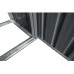 Riwall PRO RMWS 3x9 Anthracite - přístřešek na dřevo s kůlnou 2,7 x 1,6 m WS-XDB-E-A