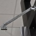 ROLTECHNIK Sprchové dveře jednokřídlé TDO1/900 stříbro/transparent 724-9000000-01-02