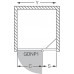 ROLTECHNIK Sprchové dveře jednokřídlé GDNP1/1000 brillant/transparent 134-100000P-00-02