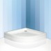 ROLTECHNIK Čtvrtkruhová samonosná sprchová vanička z koextrudované skořepiny s PU nosičem HAWAII-P /800 8000024