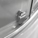 ROLTECHNIK Čtvrtkruhový sprchový kout s jednokřídlými otevíracími dveřmi AUSTIN/900 stříbro/potisk N0018