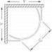 ROLTECHNIK Čtvrtkruhový sprchový kout s dvoudílnými posuvnými dveřmi LLR2/900 brillant/transparent 555-9000000-00-02