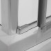 ROLTECHNIK Sprchové dveře jednokřídlé do niky TDN1/800 stříbro/transparent 726-8000000-01-02