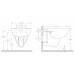 AQUALINE RIGA WC mísa závěsná, Rimless RG203