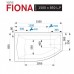 Santech Vana FIONA 1500 x 850 pravá