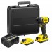 STANLEY SFMCF820D2K FatMax V20 Aku rázový utahovák třírychlostní 1/4" (18V/2x2,0Ah), kufr