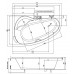 TEIKO Vana Dorado 175 P rohová 175x110 cm - HTP systém BASIC, pravá V210175R04T02011