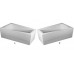 TEIKO Vana Nera 160 L asymetrická 160 x 100 cm - HTP systém ECO AIR V210160L04T07221