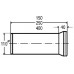 VIEGA Připojovací trubka pro WC 100x 400 bílá 101831V