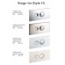 VIEGA Visign for Style 10 ovládací deska 8315.1 ušl.mat/velurchrom 596347