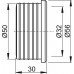 ALCAPLAST Vrapová vložka 50/32 Z004